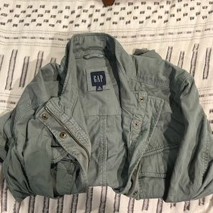 XL Tall super cute green jacket. No damage
